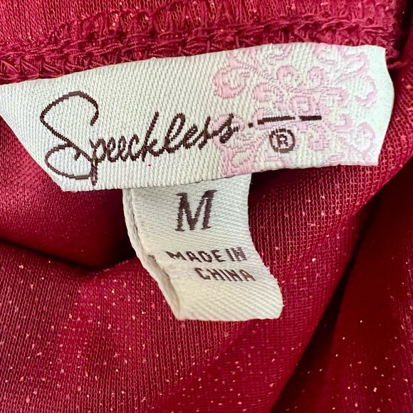 Speechless size M red glitter semi formal halter dress - like new condition ✨ - Picture 5 of 8